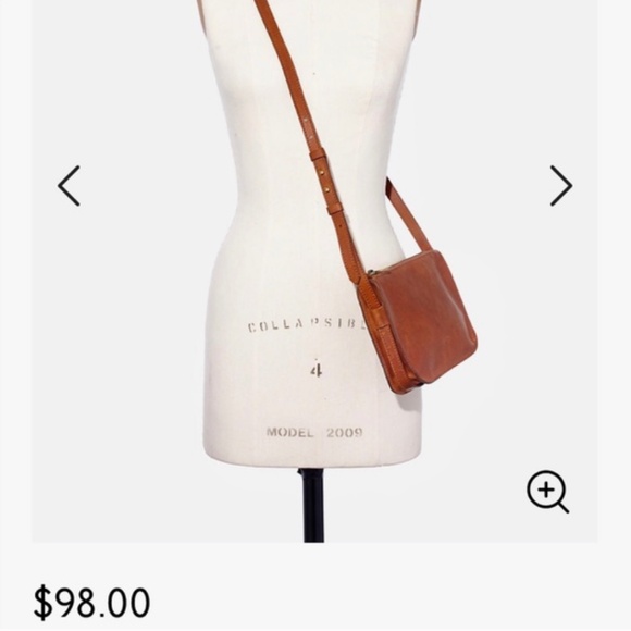 leather Madewell Simple Crossbody bag (cream) - Picture 4 of 9